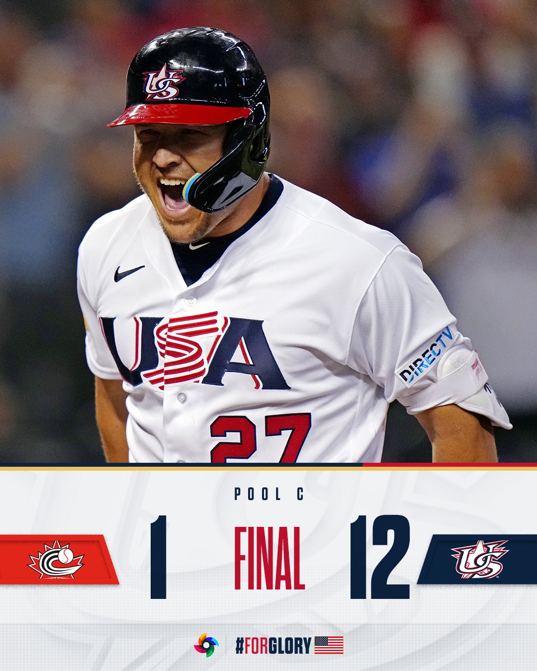 USA Baseball on X: THAT'S A W, EH.  / X