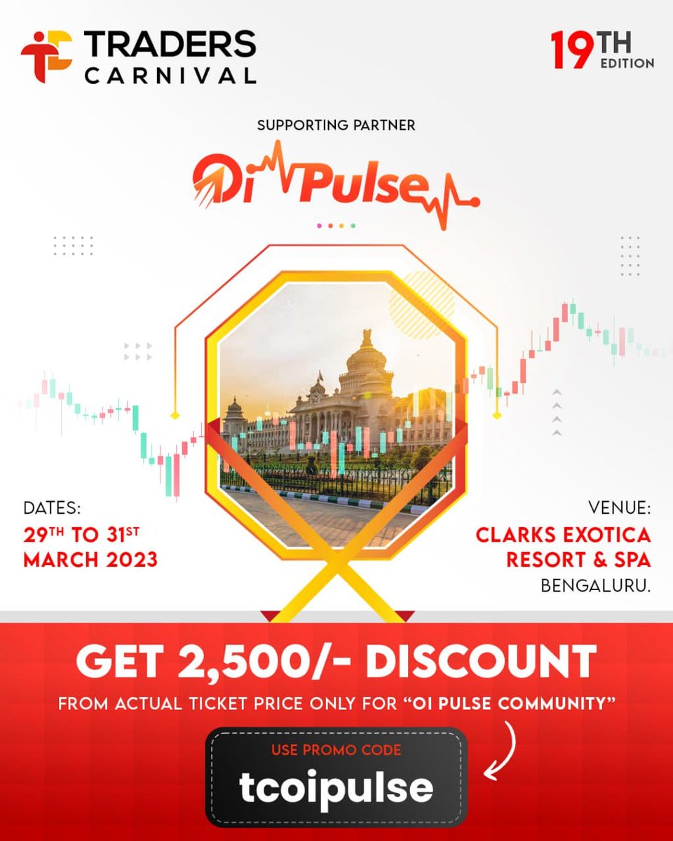 Justsiva123's tweet photo. ⚡️⚡️⚡️ Those Who Missed Bangalore @Traderscarnival Last Time, Here's One More Opportunity To Mingle With Some Of The Best Mentors In The Industry & What's More @OiPulse Coming On Board As Supporting Partner & Glad To Be Associated With DJ & Rekha One More Time.

Get Ready For Couple Of Interesting Features Launch of #1Cliq at the event

Use Promo Code - tcoipulse To Get 2500 Off For Early Bird Registration. 

Please find the link to register

https://t.co/jXUwGS8NbH…

See You All Soon⚡️⚡️⚡️

@rekhaTC