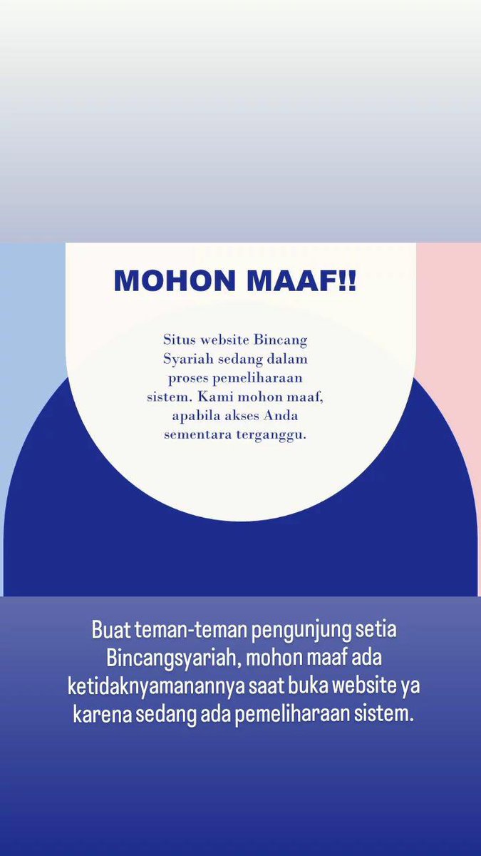 BincangSyariah's tweet image. #Pengumuman