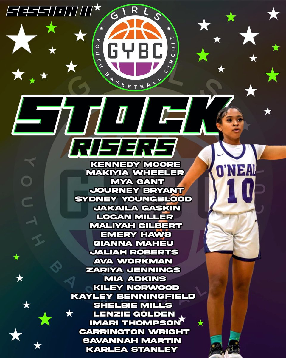 GYBC National Camp (Session II) Stock Risers. 🔥📈