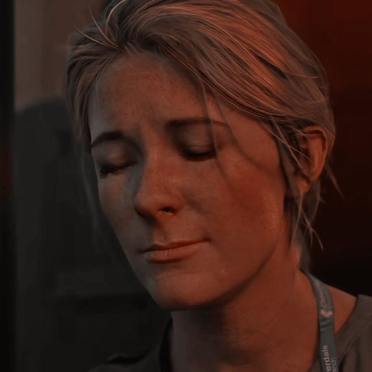 She tryed not to laugh as she closed her eyes then she laughs as she looks away from covering her mouth putting her hand on her hip.