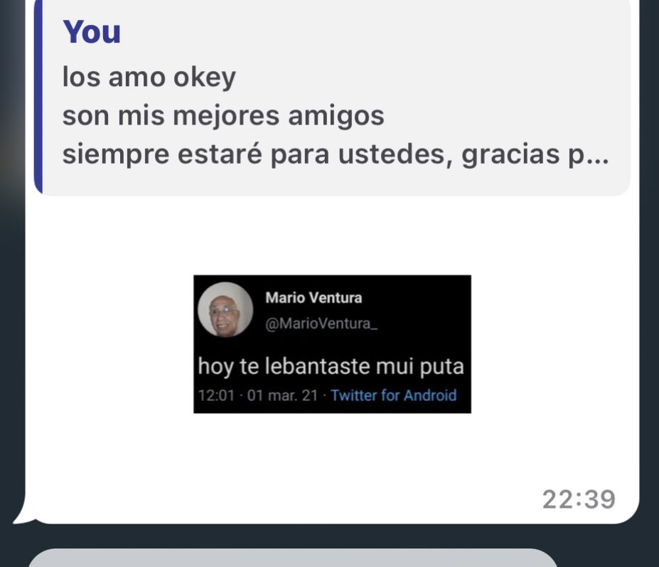 JulyDenisseS's tweet photo. @RenArFr1 muy muy sentimental 🥺 https://t.co/BUg2ggb7Xz
