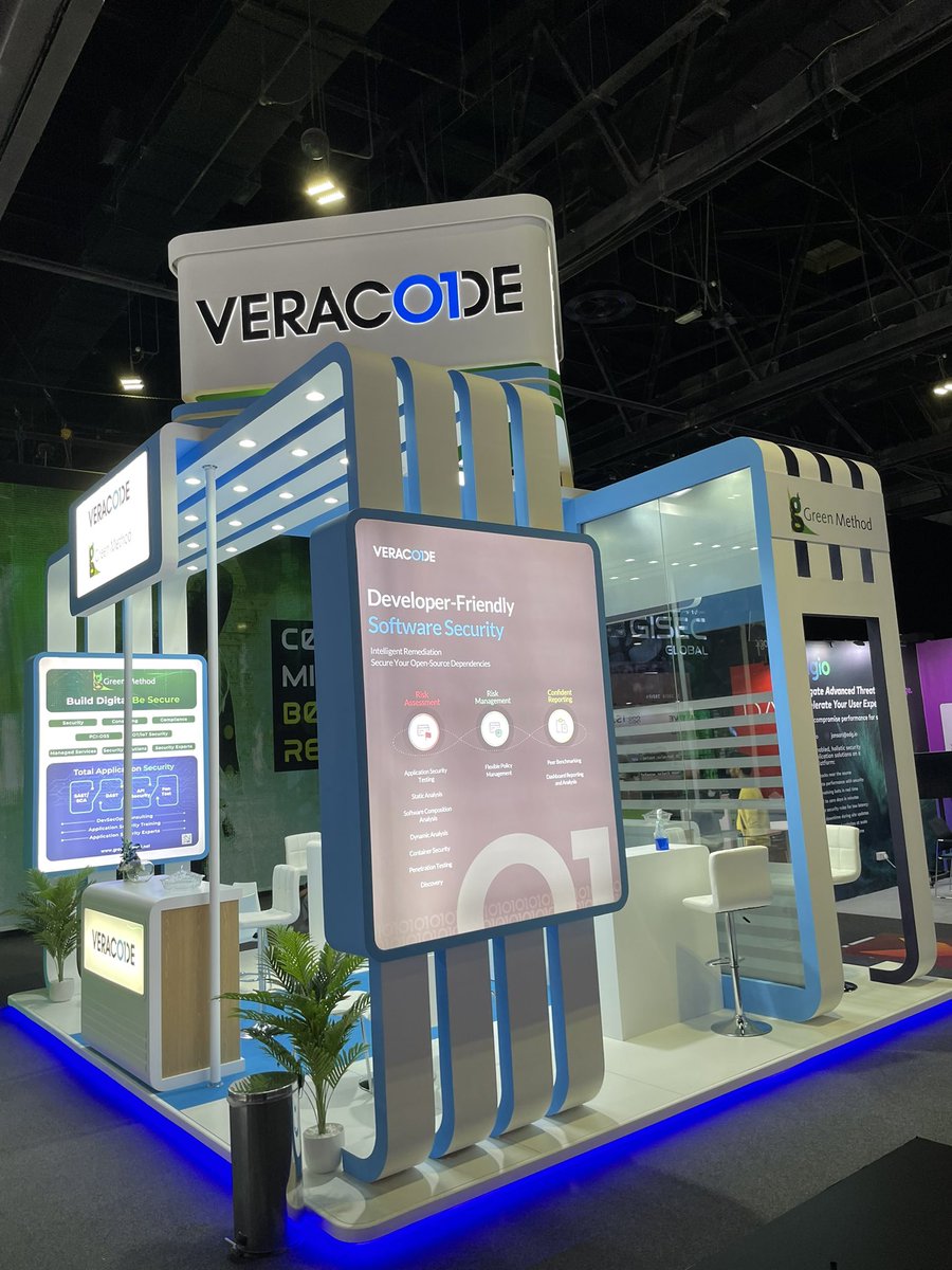 In #dubai helping out at the @Veracode stand. #GISEC #security #DevSecOps
