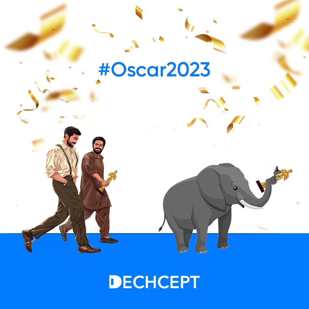 dechcept's tweet photo. Celebrating the power of creativity and innovation at the OscaRRRs 

#Oscars  #RRR #TheElephantWhisperers #indiancinema #CongratulationsIndia https://t.co/F4z0WrMKF8