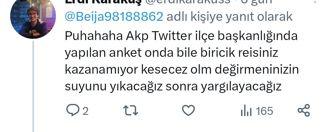Gkbr48251487's tweet photo. Hangi sebeplerden dolayı CHP'ye oy verirsiniz?
#LÖSEV #DEVAM_ULAN_DEVAM #selincigerci #TesekkuerlerErbakan #MemleketPartisi #KizilcikSerbeti #HAARP #Hdplilertakiplesiyor #FOXHaber #AKPartiyeOyCok #kilicdarogluistifa KILIÇDAROĞLUNA OY YOK https://t.co/NgwfSlVyAe
