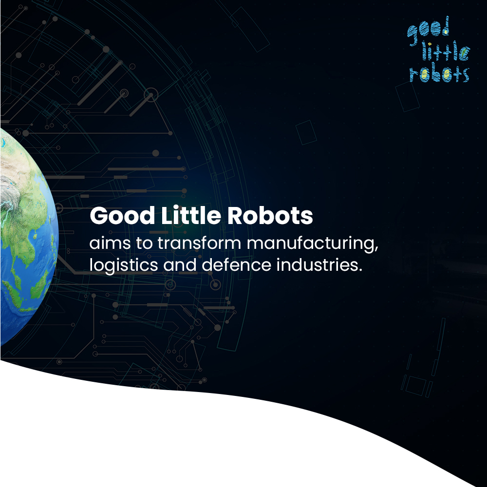 GoodLittleRobot's tweet image. DefSpace sees potential of Good Little Robots in Defence, Space &amp;amp; Aerospace domains. 
Acquires stake in fast growing AI/ ML/ IoT startup. To know more visit defspace.com/achievements

Get in touch, visit goodlittlerobots.in 

#GLR #DefSpace #ai #defence #space #aerospace