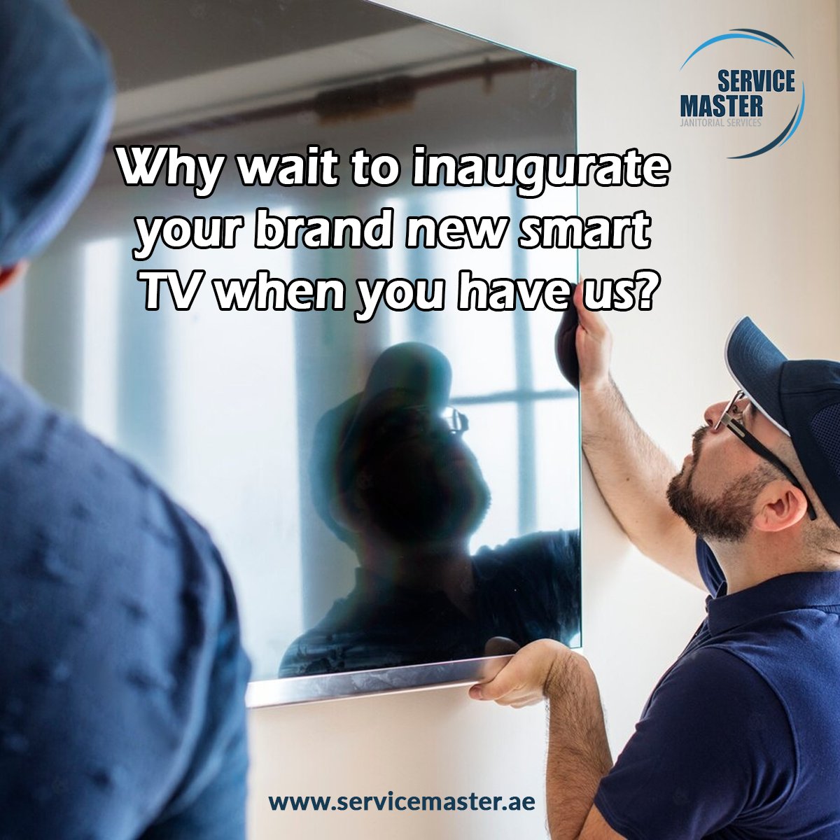 ServiceMasterDb's tweet photo. Now, don't wait for installation when you buy a smart TV in Dubai; just contact us &amp; we will mount it for you
call us on 800171
https://t.co/bMi9kYcWdI
#tv #tvmounting #tvmountingservice #dubai #servicemaster #installation #mounting #experts #smarttv #smarttvs #tvmountingservices https://t.co/HR7DhUQ7bi