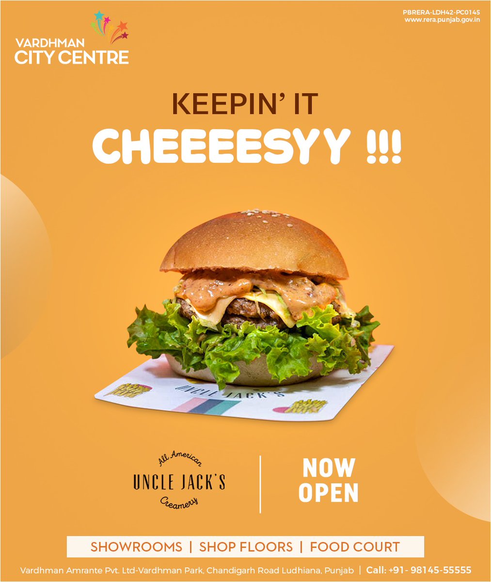 vccludhiana's tweet photo. We are here at your favourite hub - Vardhman City Centre

Uncle Jacks
Now Open
at
Vardhman City Centre

Invest today!
*T&amp;C Apply 

📱Call 9814555555 Or 🌐Visit https://t.co/w5MODGaxMQ

#VardhmanAmrante #VardhmanCityCentre #UncleJacks #American #AmericanStreetFood #Fries #HotDogs https://t.co/HedAC0DLCw