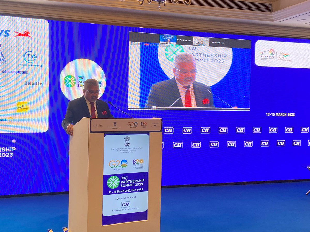 5 crucial elements of sustainability: operating within planetary boundaries; safety &amp; liveability of cities; aspirations of new gen; need 4 inclusivity &amp; combating climate change - Kamal Bali, Deputy Chair <a href="/CII4SR/">CII Southern Region (SR)</a> President &amp; MD <a href="/VolvoGroup/">Volvo Group</a> Sustainable Finance for Impact <a href="/CII_PS/">CII Partnership Summit</a>