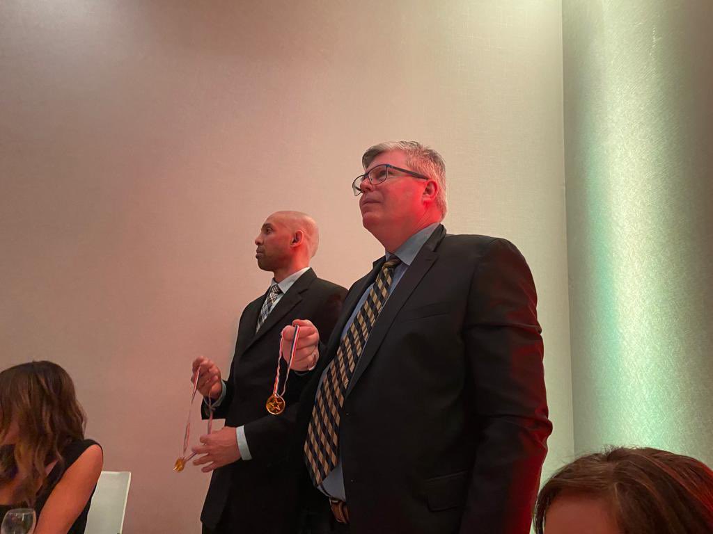 RCBA Board of Directors had a great time this weekend supporting @kidsportbc at the Creating Community Champions Gala benefiting @ks_richmond ⚾️⚽️🏀🏈🏒