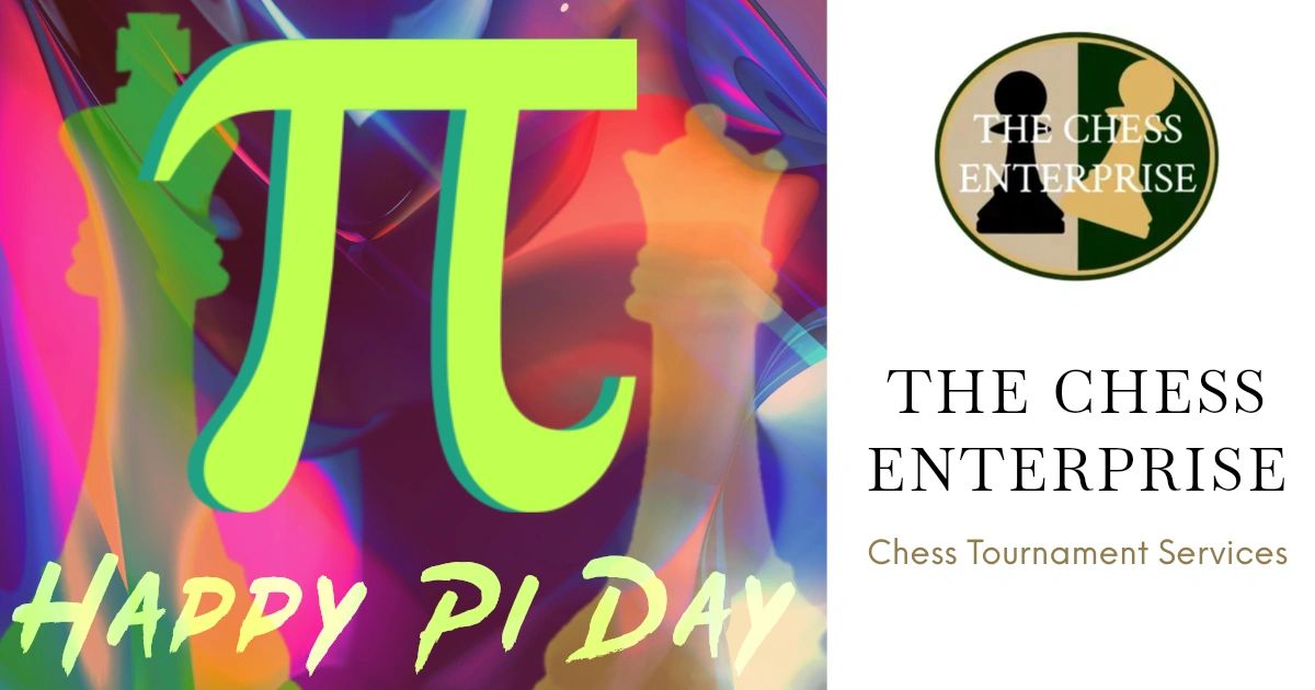ChessEnterprise's tweet image. ♔♕♖♗♘♙ 𝑯𝑨𝑷𝑷𝒀  𝑷𝒊  𝑫𝑨𝒀 ♟♞♝♜♛♚  

Have an irrationally happy day. Happy Pi Day from The Chess Enterprise.

For more information on our upcoming US Chess rated one day tournaments, visit:  TheChessEnterprise.com