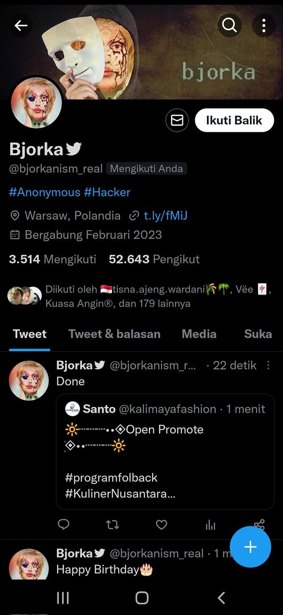otisram's tweet photo. Si Biyorka mengintili aku iki arep nyapo? Arep golek opo?

Opo mungkin arep menehi duit aku?
@WagimanDeep212_ 
@Irwan2yah1 
@RyaWiedy
@sungganteng
@benuaandin 
@pitonosaja 
@AryBandung
@logikapolitikid 
@SimbokeSarah 
@Simbok_Dharmi https://t.co/j2IVP5NWw7