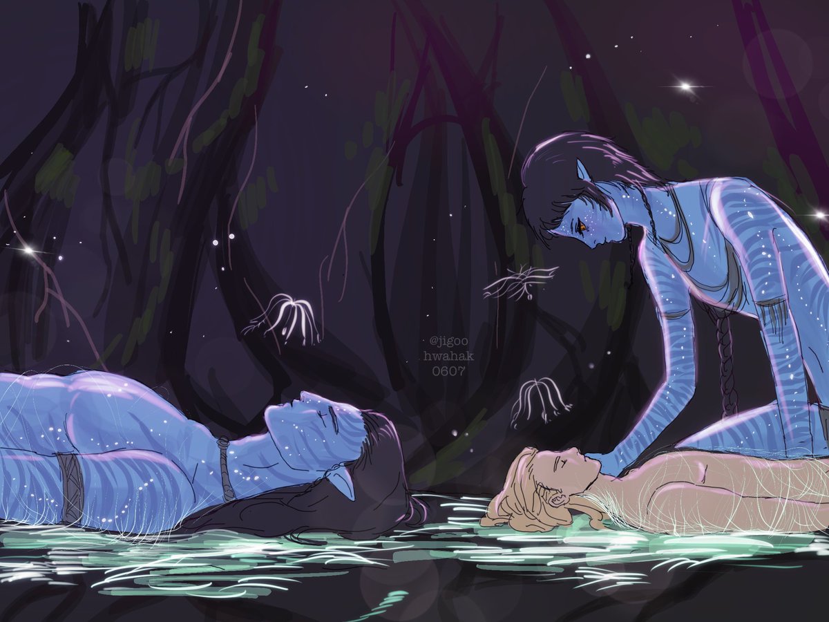 JIHWALING's tweet photo. #AvatarTheWayOfWater 
#spiri #spider #kiri 스파키리
다시 태어나는 날 https://t.co/PblTrG7Qi8