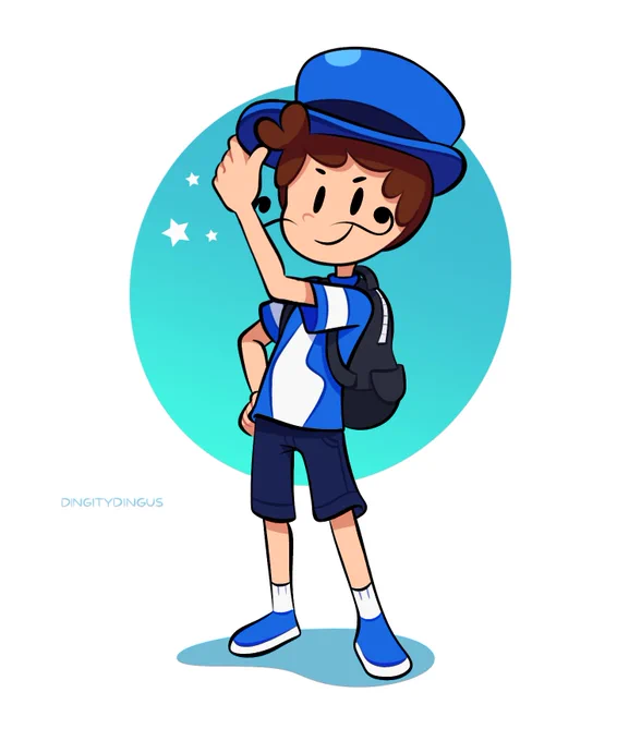 The Dingo Collection He's just a little chill dude #DingoJones #OC #OriginalArt 
