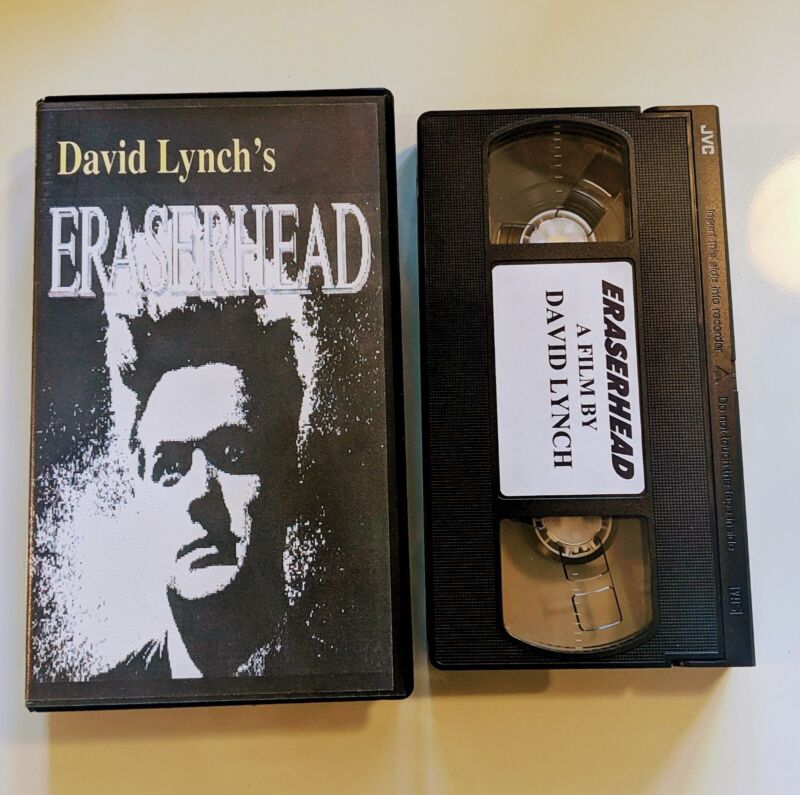 I Want My VHS on Twitter "David Lynch's Eraserhead VHS Convention Tape