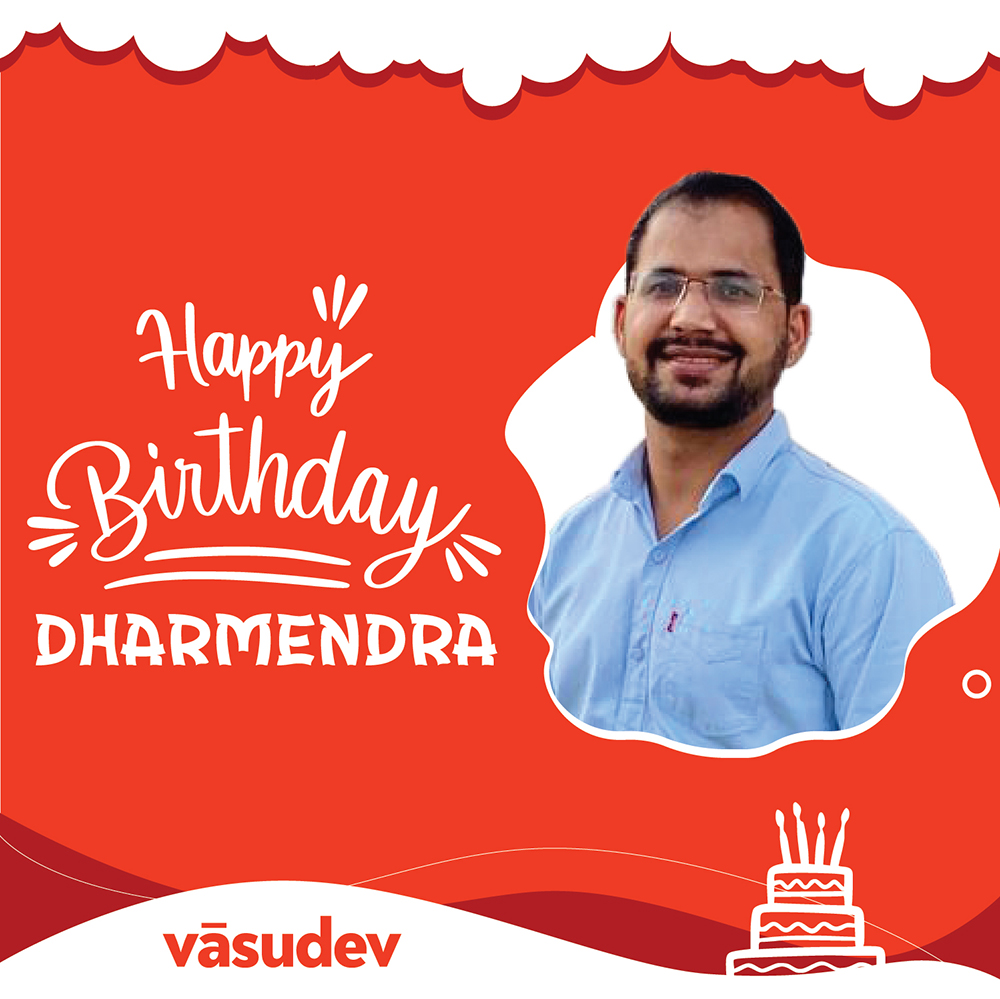 VasudevGlobal's tweet photo. Team Vasudev wishes Happy Birthday to Dharmendra Suthar.   We wish him good health and wealth in life.

#birthday #birthdayvibes #happybirthday #birthdayparty #cake #party #instabirthday #celebration #gifts #greetings https://t.co/LrokcvdqPk