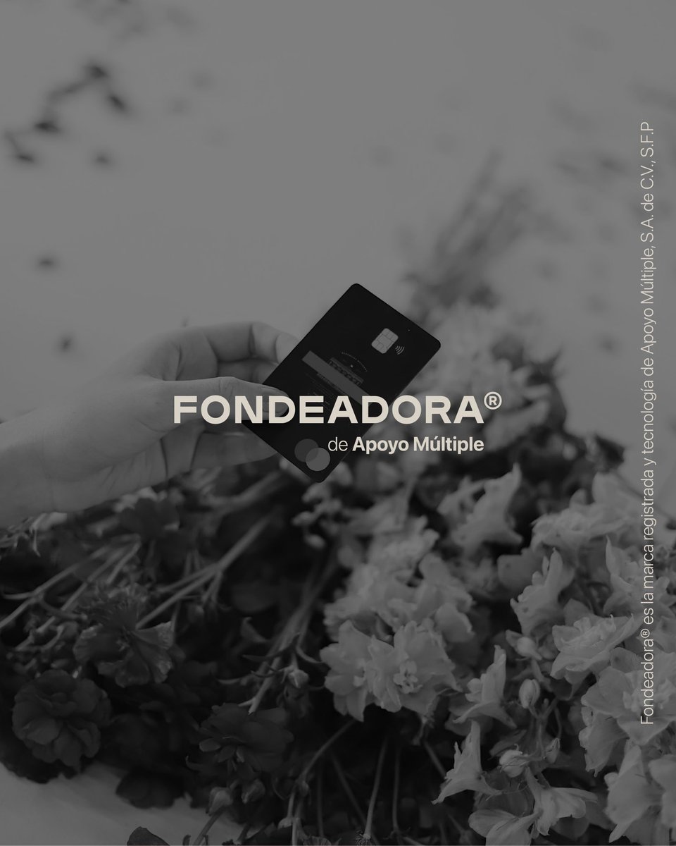 Fondeadora's tweet photo. Yo puedo comprarme flores,
escribir mi nombre en la arena,
hablar conmigo por horas
de cosas que no entenderías.

Puedo comprarme lo que tú no,
con Fondeadora y Apple Pay.

🍀🧚🏾💳✨

#fondeadora #fondea #debit https://t.co/c1r3POVHJJ