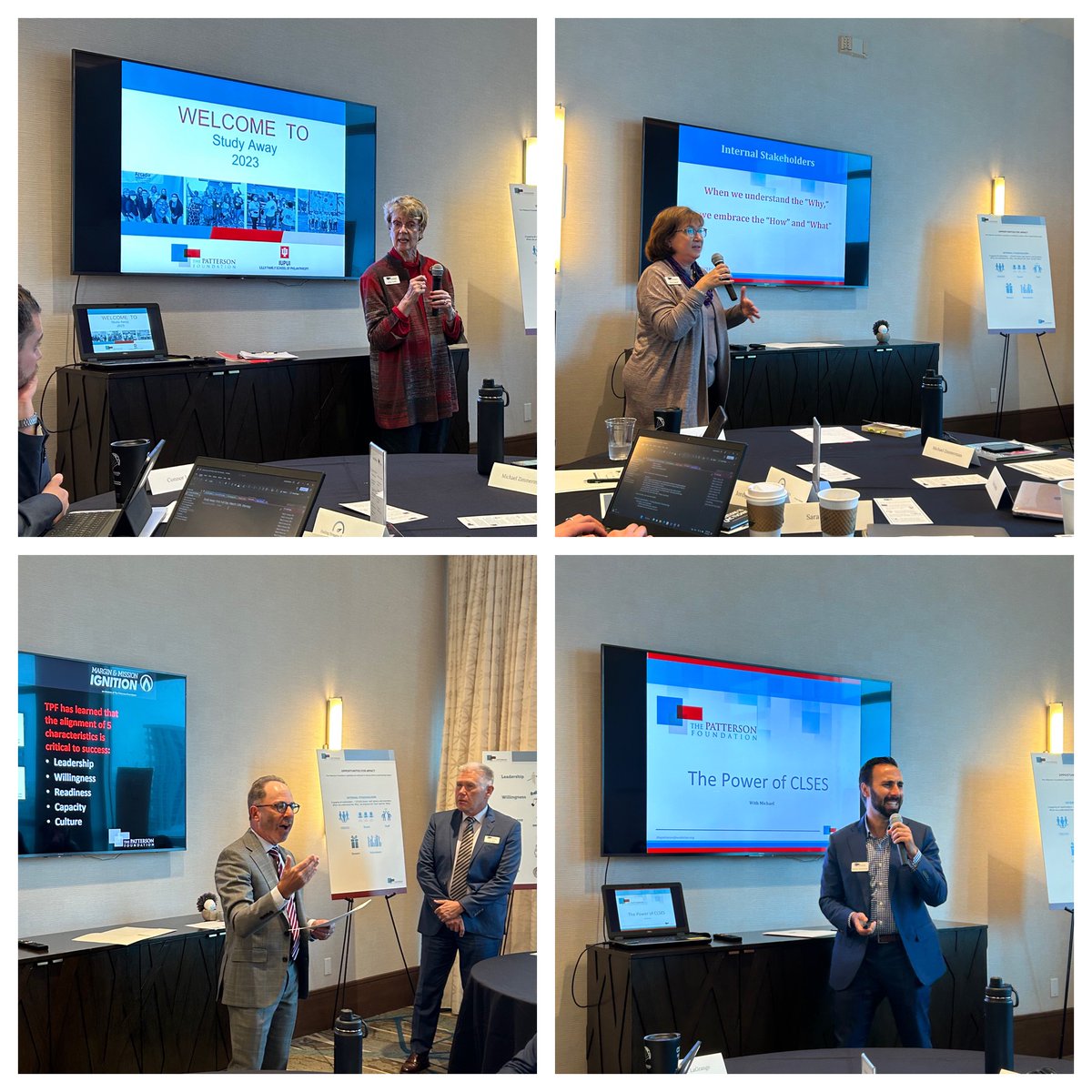 AExantusTPF's tweet photo. Such a wonderful day at #TPFStudyAway. A room full of passionate @IUPhilanthropy students & insightful presentations from @ThePattersonFdn was motivating & inspiring. @KelAlexander_ @LagrangeConnor @chericoryea @DebraMJacobs @MichaelJZim @Larry_JClark @RachelHett22 @mikeox41 https://t.co/eeYxjtaFFn
