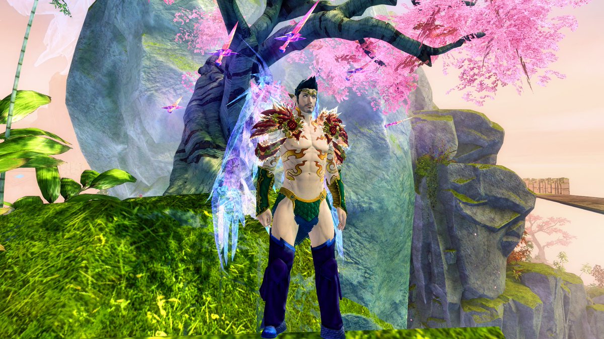 psofomar's tweet photo. New shoulders and the pointed ears I've been wanting for ages.
Gems well spent.
#gw2 #mesmer #gw2mesmer #guildwars2 #gw2human https://t.co/1Re90zqsFB