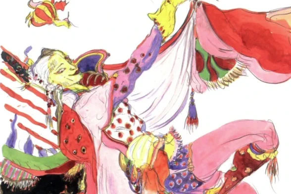 today's clown of the day is Kefka  Palazzo from Final Fantasy! 