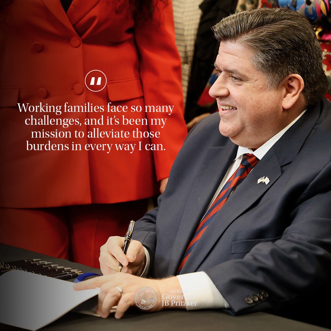 Since I became Governor, I've vowed to put Springfield back on the side of working families.

Nearly 4M workers in Illinois weren't getting a single paid sick day. Today's signing of the Paid Leave for All Workers Act makes us the third in the nation to now guarantee paid leave.