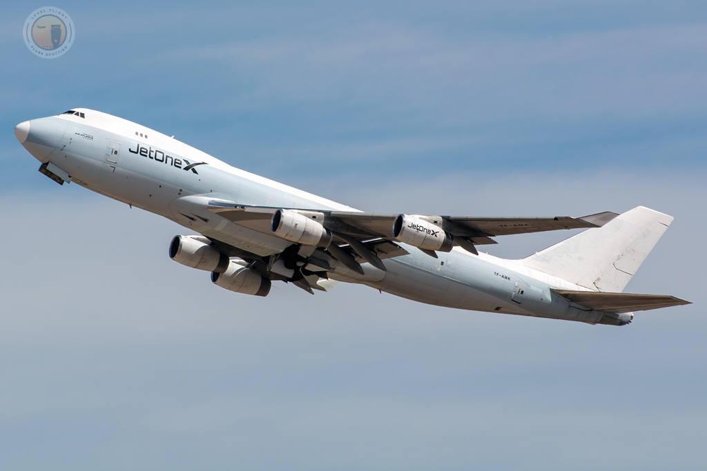 Unusual visitor to <a href="/gatewayairport/">Gateway Airport</a>
 recently, JetOneX #Boeing 747-400F TF-AMK #avgeek