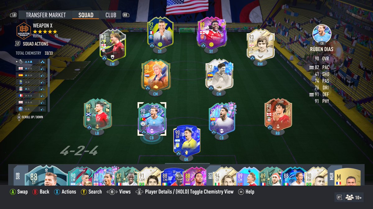 ScottieFish33's tweet photo. @DonkTrading Just packed Ruben Dias, is he a must-start CB over Stones? All first owner https://t.co/RKBXqYbQXl