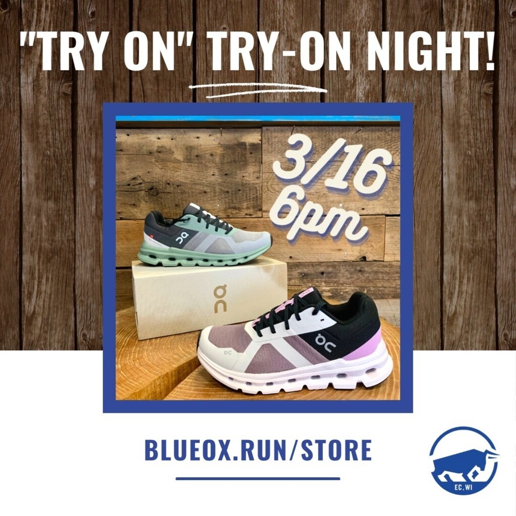 🚨 We're super excited for Thursday's #GroupRun (3/16!) .... TRY ON ... ON! <a href="/on_running/">On</a> will be with us with neutral, stability, and possibly trail shoes for you to try if you'd like! Run starts at 6pm, get there a bit early to find your size! 👟 #INST… instagr.am/reel/Cpv8Pq1Nt…