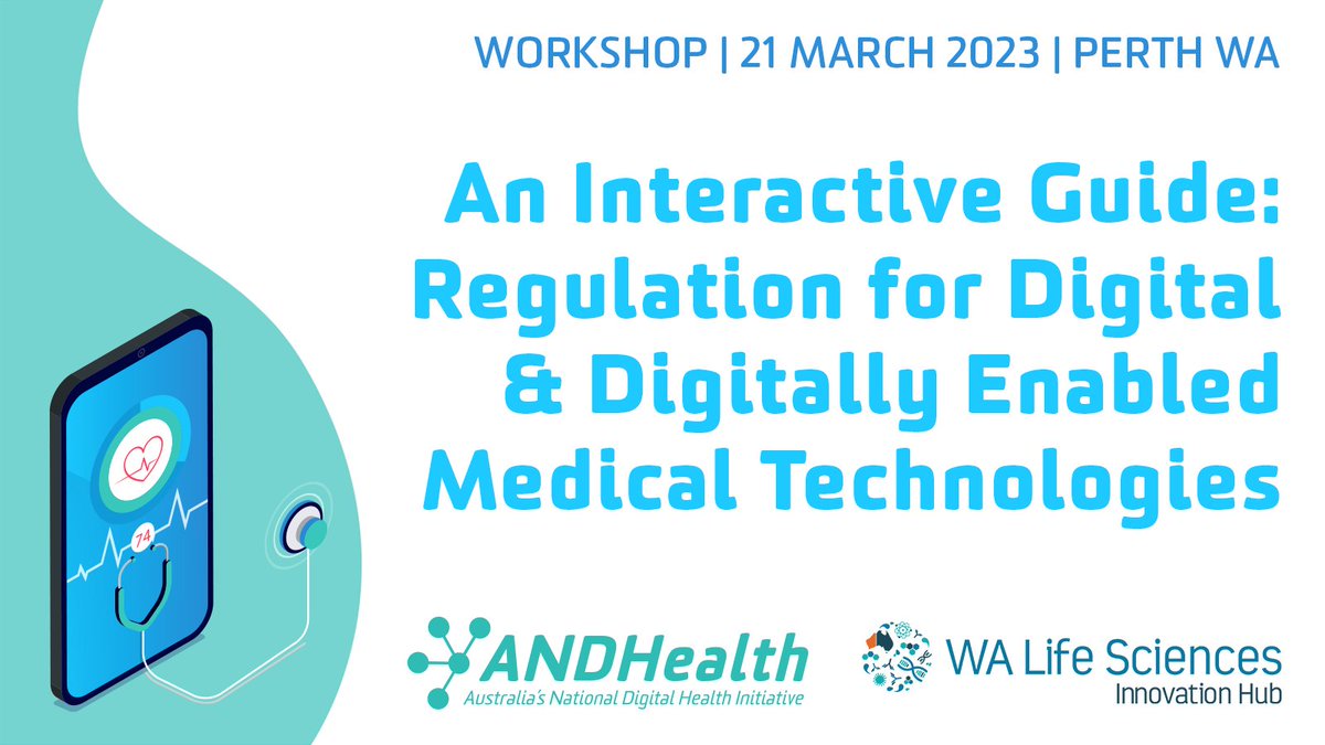 ANDHealthAU's tweet photo. ⏰ One week left until the first WA Connected Health Commercialisation Initiative expert workshop for #WA #digitalhealth innovators! 

Don't miss out, secure your spot today: https://t.co/UUfGts4R1N https://t.co/HseuHBvvC6