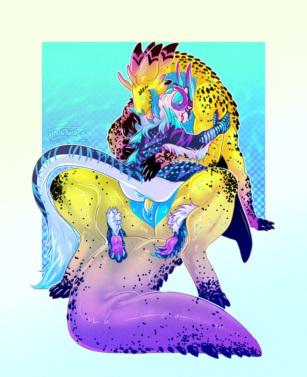 felilune's tweet photo. the sea isn't the only thing that's deep 😤🫧

• tiger (he/him) • slug (he/it)
• soft shaded illustration for @/werewolfag !! https://t.co/LoGwhdbsQr