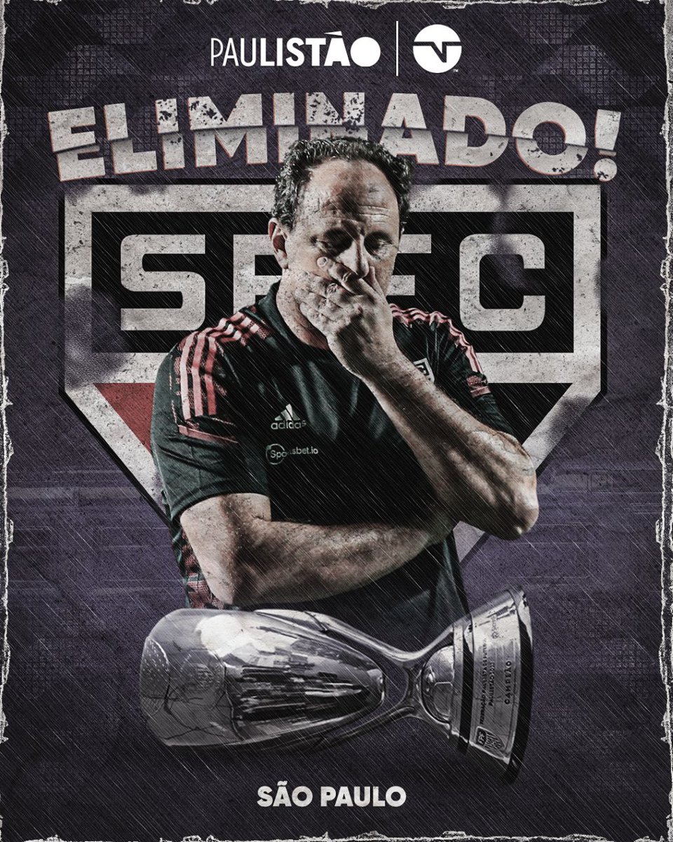 TNTSportsBR's tweet photo. TÁ FORA! ❌🇾🇪 O São Paulo perde para o Água Santa nos pênaltis e se despede do #Paulistão2023... https://t.co/foQ47HMrEG
