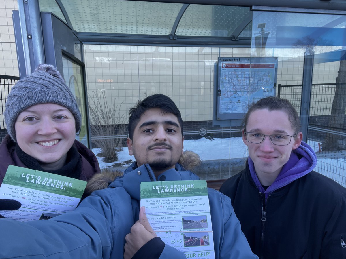 Law_Prospect's tweet photo. Last week, we visited about 80 businesses along Lawrence Av. in Wexford, giving them flyers about our campaign &amp; also talking with local business owners!

Businesses are essential to Wexford Hts. Let’s flip the script and talk about why complete streets can be good for business! https://t.co/e6pGbfpifx