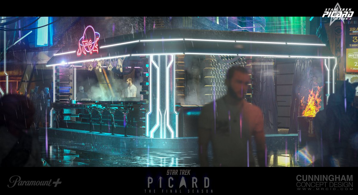 Star Trek Picard: Season 3 - District 6.

Preorder the book here: lnkd.in/dZr9ZSqt Star Trek: Picard: The Art and Making of the Series #StarTrek #picard #conceptart #district6 #engage #StarTrekPicard