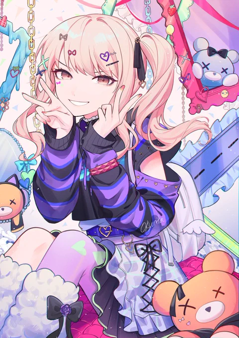 #prsk_fa mizuki cutepeace 