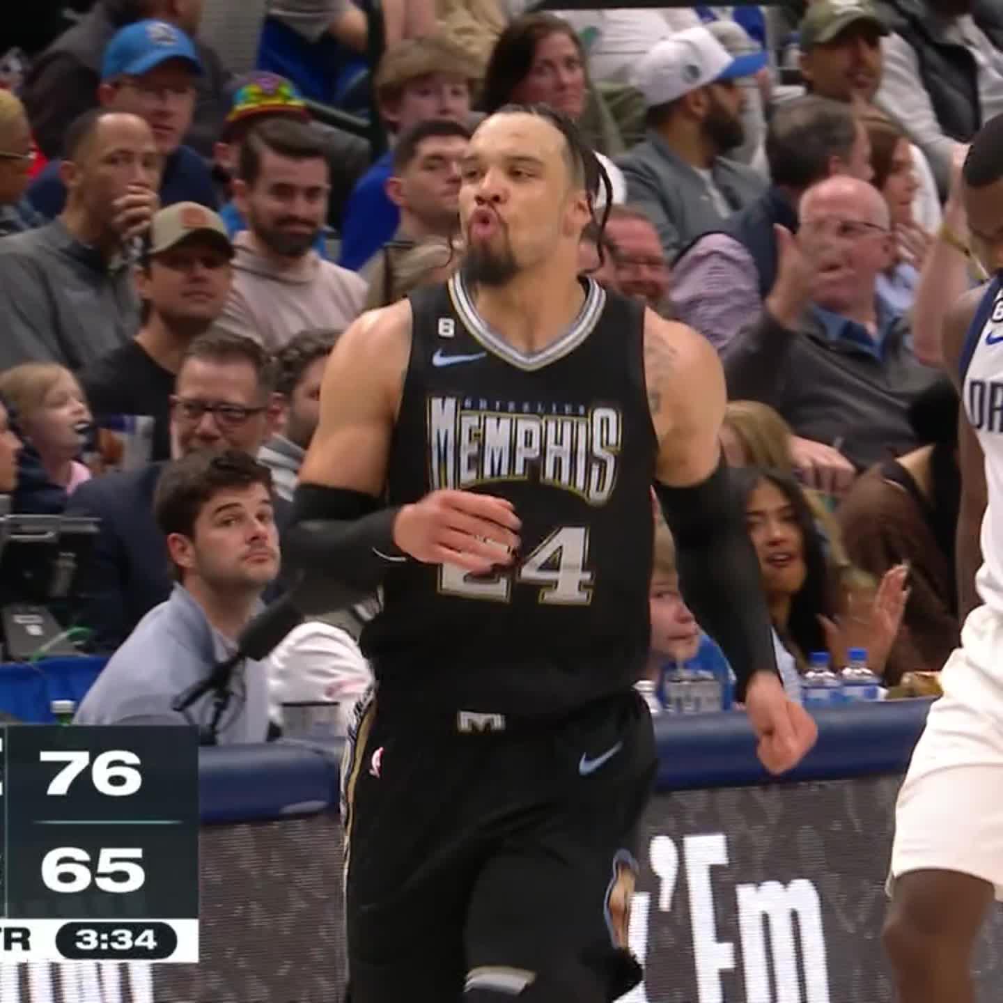ESPN on Twitter "Dillon Brooks nails the three then blows a kiss to
