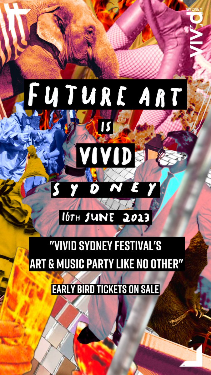 FutureArt_'s tweet photo. Here We Go! @FutureArt_ x @VividSydney 2023
"From Ibiza + Art Basel Miami @FutureArt arrives to shake up Vivid #Sydney with a party celebrating the world’s brightest digital and #NFT crypto artists.
Expect cutting-edge #VR experiences, #NFT displays and monumental large-scale projections at an art party like no other, soundtracked by live music and Sydney’s dancefloor-filling DJ" @VividSydney 
Artwork by @rebeccarose 
Full Art + Music announcement next week!
Tickets on sale. 
Link in bio 
You Ready?