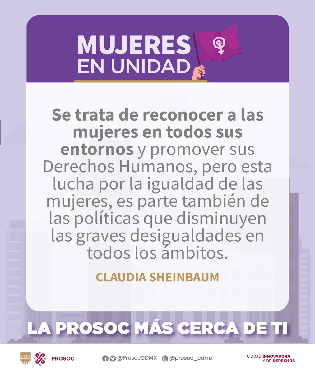 ClaudiaGalavizS's tweet photo. Vivamos en un entorno con igualdad y libertad.

En el gobierno de la Dra. @Claudiashein trabajamos constantemente por los derechos de la mujer. https://t.co/SZiz7ITVhH