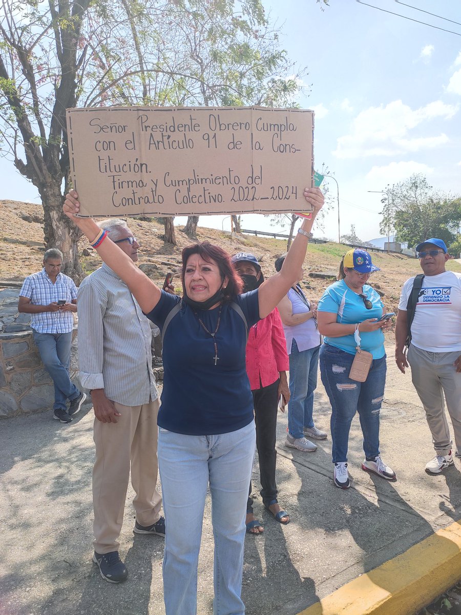 #13Marzo #Carabobo #Protesta #SalariosYPensionesIndexadasYA #RespetoALosDerechosLaborales