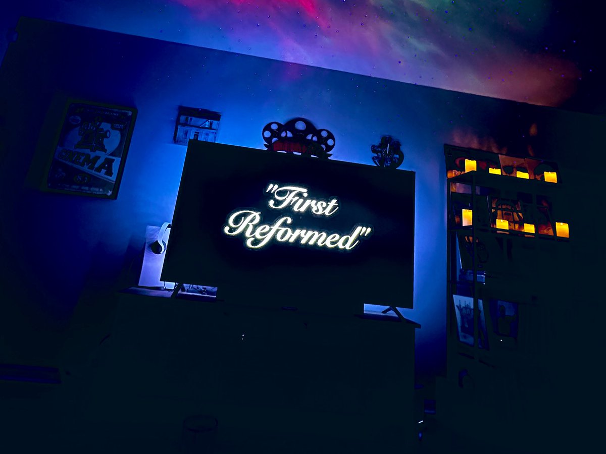 Michael_Aiello's tweet image. Tonight’s flick. #EthanHawke @letterboxd #FirstReformed #A24