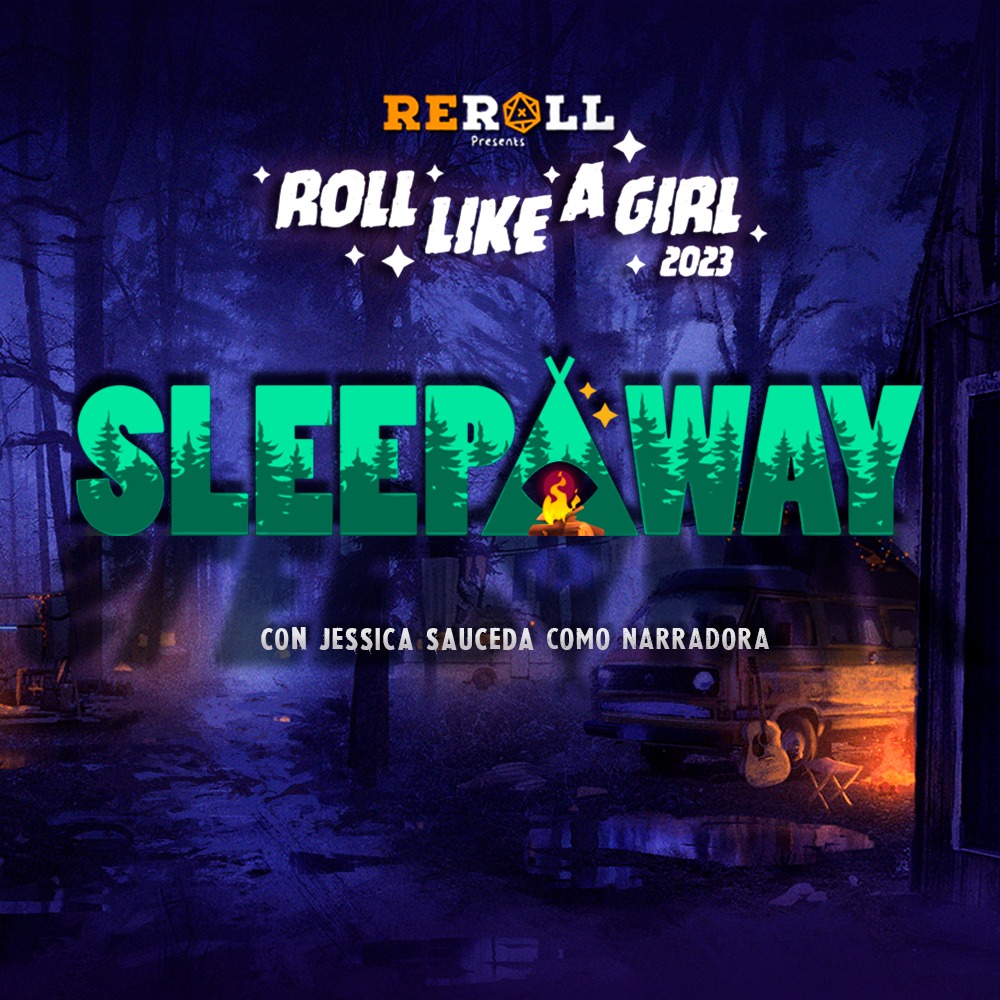 rerolldxd's tweet photo. SLEEPAWAY
🌸⭐️💜ROLL LIKE A GIRL 2023🌸⭐️💜

NARRADORA:
Jess Sauceda @YetAnotherBard 

MIÉRCOLES 8pm MX // 11pm ARG
https://t.co/NcdmcFJ3yU

#reroll #rolenespañol #thisishowweroll #rol #twitchrol #rollthedice #SLEEPAWAY #streaming #camping  #RLG #rolllikeagirl2023 #marzo #grlpwr https://t.co/zHQRHMktpl