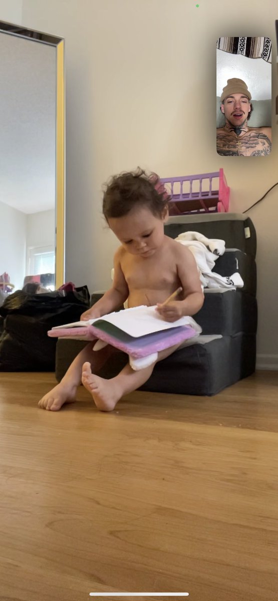 Series of events featuring my goddaughter 😂