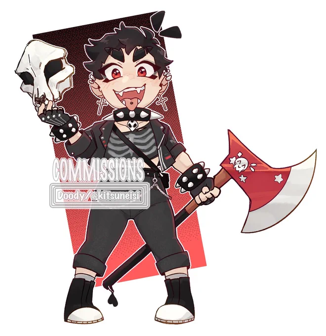 Some commissions I've done this past few month!(Commissions are open btw winkwink) 