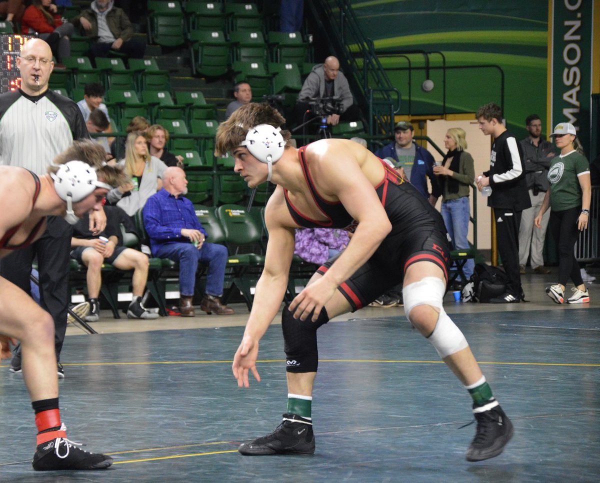 BoroWrestling1's tweet photo. NCAA Championships: Alternate 

Jared McGill, 174 pounds, is an NCAA Championships alternate. 

If any wrestlers drop out of the 174-pound bracket, McGill could fill that opening. There were only 5 at-large bids at 174. 

#BoroBuilt https://t.co/04lWY49Mdw