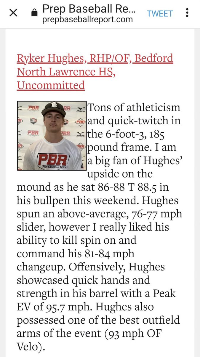 Thanks @PBRIndiana for the write up!

<a href="/BNL_Baseball/">BNL Stars Baseball</a> 
<a href="/BNLAthletics1/">BNL Athletics</a> 
@PBR_Uncommitted
<a href="/inbullsbase/">Indiana Bulls Baseball</a> 
<a href="/IN_Bulls17Grey/">Indiana Bulls 2025 Grey</a>