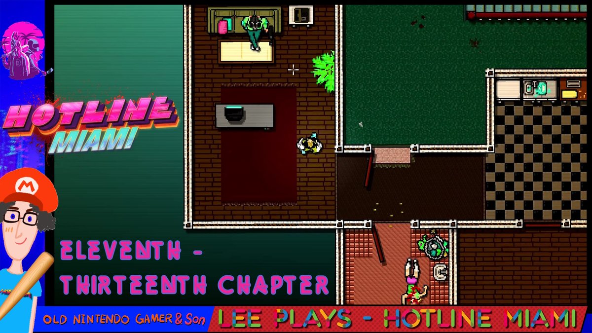 Londragon_UK's tweet photo. [Lee Plays] Hotline Miami (Part 5)

Old Nintendo Gamer overstays his hospital outing, so escapes and looks for some answers at the police station.
#NintendoSwitch #HotlineMiami #HotlineMiamiCollection @devolverdigital @HotlineMiami 

Full Version Here; https://t.co/oQGlYwvQ2W https://t.co/A5S92kws9o