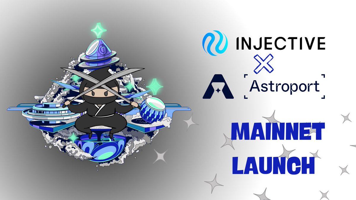 1/8 🚀 <a href="/astroport_fi/">Astroport ✦</a> , an AMM launched on Terra blockchain, is expanding to become a multi-chain AMM within <a href="/cosmos/">Cosmos - The Interchain ⚛️</a> in partnership with @Injective! 💫
What makes it a solid foundation for DeFi adoption?
#PoweredByInjective
#Injective 
#Astroport
