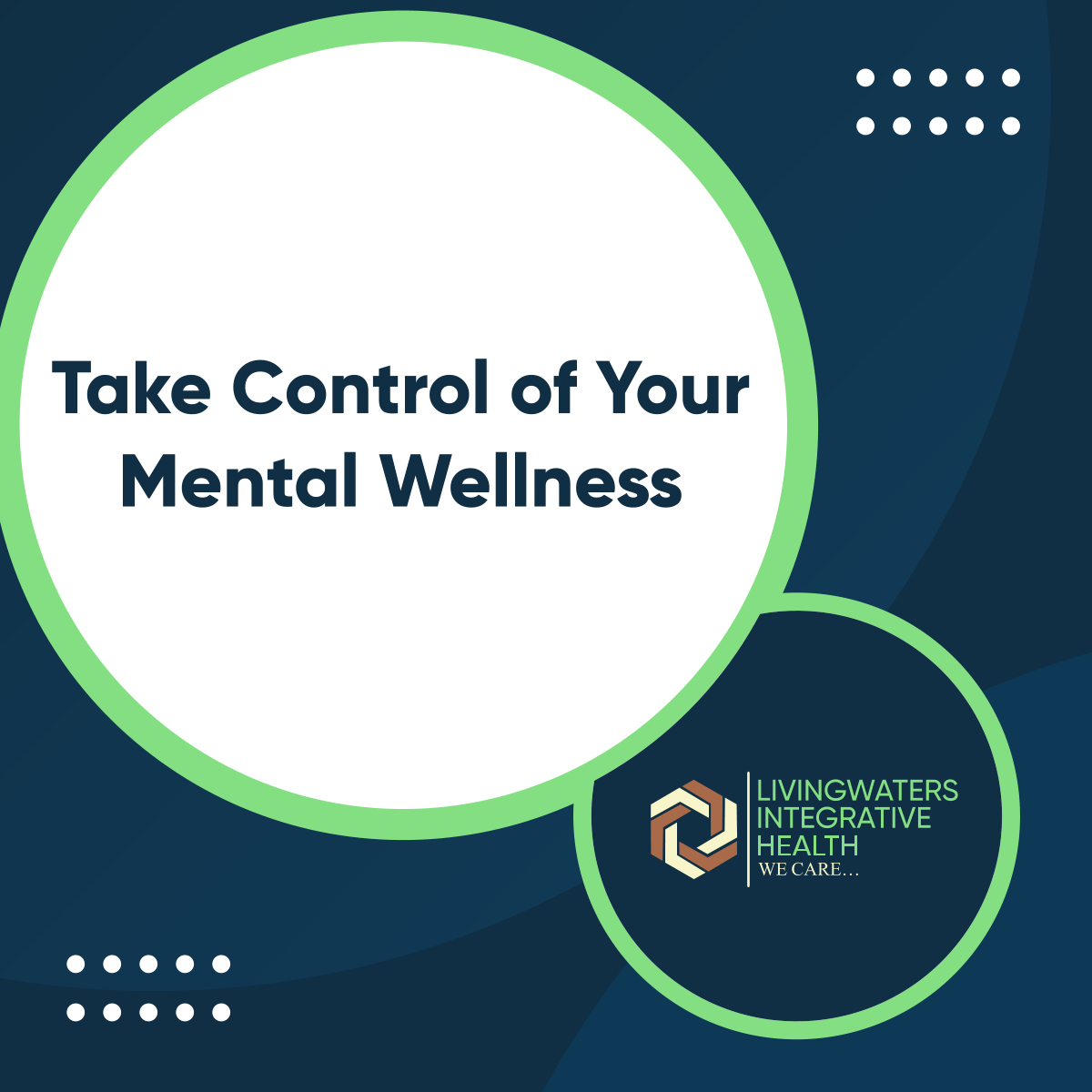 Our mental health affects everything we do in our life. The skills and expertise of mental health practitioners may be what you need to take control of your mental wellness.

We can help you manage your mental health!

#MentalHealthManagement #BehavioralHealthCare