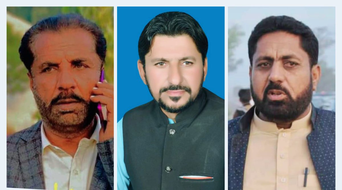 Shoukat_Nazim's tweet photo. پاکستان عوامی تحریک، ضلع بھکر سے نامزد امیدوار کل مورخہ منگل دن 11 بجے  ریلی کی صورت میں آپنے کاغذات نامزدگی جمع کرواٸیں گے 
کلورکوٹ سے سردار صابر خان صاحب 
دریاخان سے سردار جمعہ خان اور 
بھکر سے ملک مشتاق اعوان صاحب امیدوا
#سیاست_نہیں_ریاست_بچاٶ #patbhakkar 
#PATinElection https://t.co/xLVZ8TJvjF