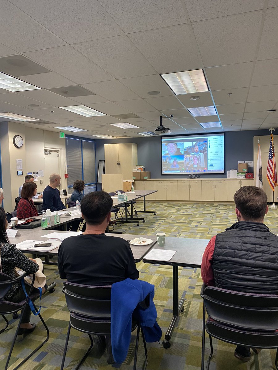 SelinaToyLee's tweet photo. Back in person! The @SMC_CVSO #SMCounty #VeteransCommission is happening now with a full agenda with presentations on veterans mental health and suicide prevention by Veterans Rites, @VAPaloAlto and @SFVAMC #supportveterans https://t.co/z8pjiSkv7f
