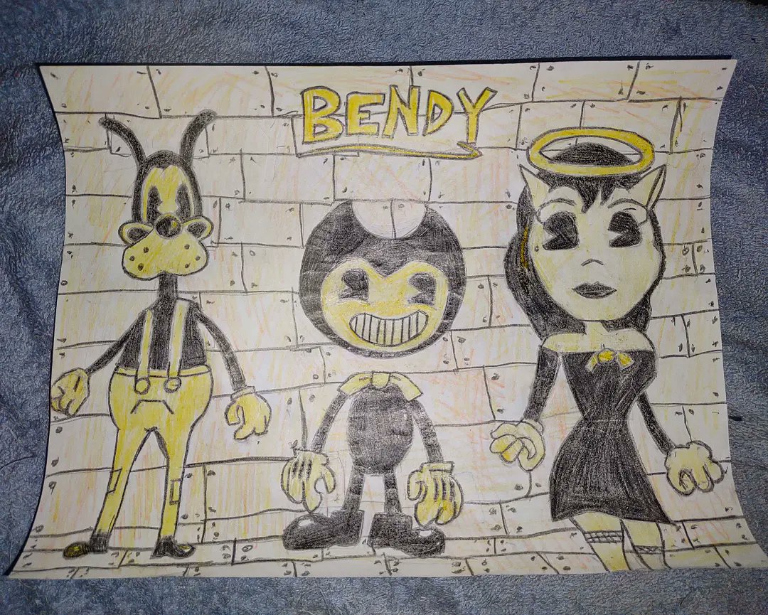 KrazieIts's tweet photo. Newest drawing has been finished for my Son.
#New #NewDrawing #DrawingFinished #Bendy #BendyAndTheInkMachine #BendyAndTheDarkRevival #TheMeatly #JoeyDrewStudios #Boris #Alice #Art #Artsit #ProDrawer #ProfessionalDrawer @Bendy @themeatly @JoeyDrewSTU #Color #BlackAndWhite βοΈ ποΈ https://t.co/eZW4TVPc34